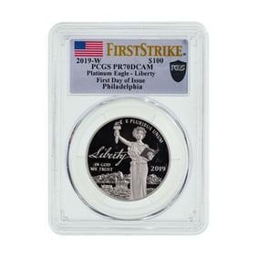2019-W $100 Platinum Eagle - Liberty PR-70 DCAM PCGS