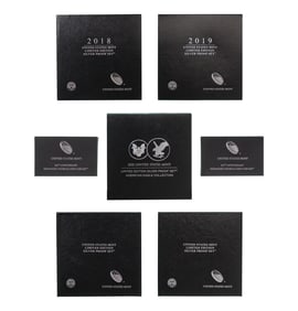 United States Limited Edition Silver Proof Set Collection