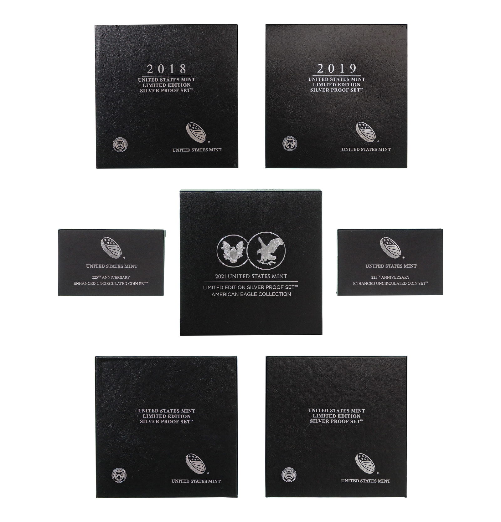 United States Limited Edition Silver Proof Set Collection (1 of 2)