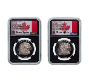 Canada: 2020 $25 Bald Eagle Extraordinary High Relief PF-70 UCAM NGC