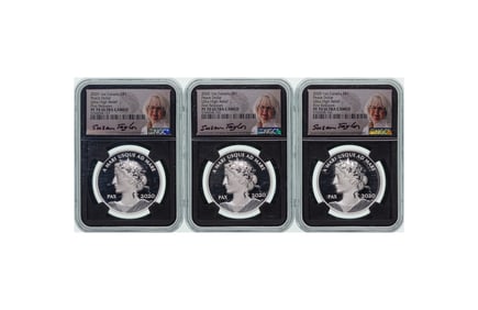 Canada: 2020 Peace $1 Ultra High Relief PF-70 UCAM NGC
