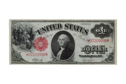 1917 $1 Large-Size Legal Tender AU