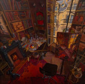Alain Le Chatelier (French, b.1953) Oil On Canvas