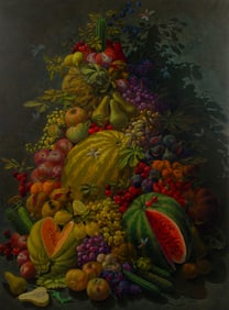 Alain Le Chatelier (French) Oil on Canvas
