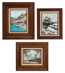 Emily Breckman (20th Century) Oils on Canvas