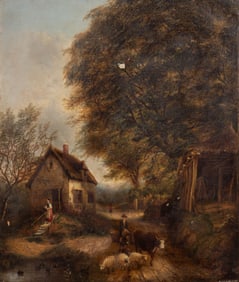 Attributed to Cornelis Gerritsz Decker (Dutch, 1620-1678) Oil on Canvas