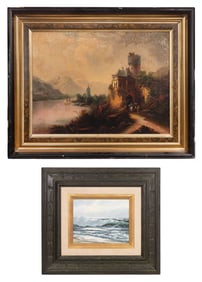 Unknown Artist (Continental School, 19th Century) Oil on Canvas