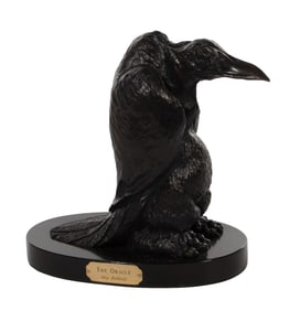 Ray Kobald (American, b.1934) 'The Oracle' Bronze Sculpture