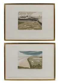 John Brunsdon (British, 1933-2014) Color Etchings