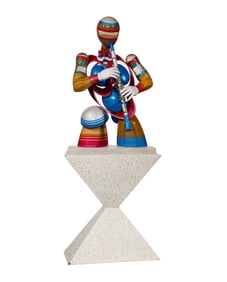 Daniel Meyer (American, b.1945) 'Blue Note' Sculpture
