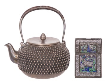 Japanese Fine Silver Teapot