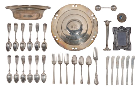 Sterling Silver and European Silver Assortment