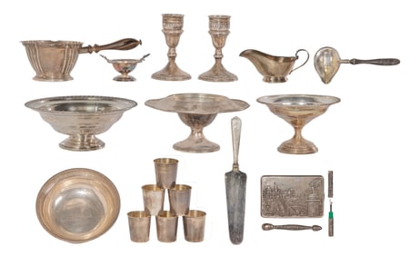 Sterling Silver Hollowware Assortment
