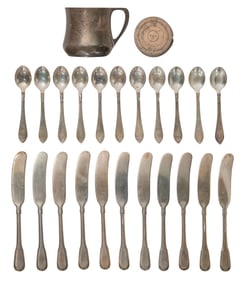 Tiffany & Co and Georg Jensen Sterling Silver Assortment