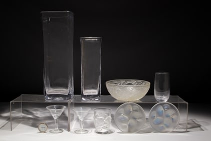 Lalique Crystal and Art Glass Assortment