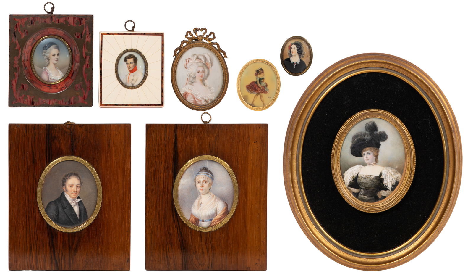 Portrait Miniature Assortment (1 of 2)