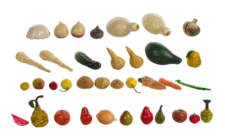 Decorative Fruit and Vegetable Assortment