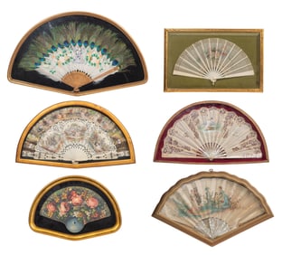 Framed Fan Assortment