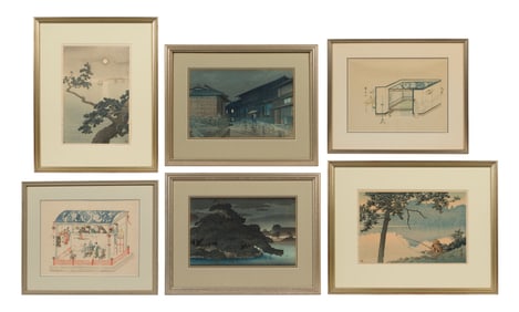 Kawase Hasui (Japanese, 1883-1957) Woodblock Prints