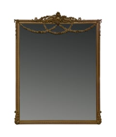 Victorian Over Mantle Mirror