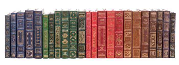 Franklin Library Signed First Edition Leather Bound Book Assortment