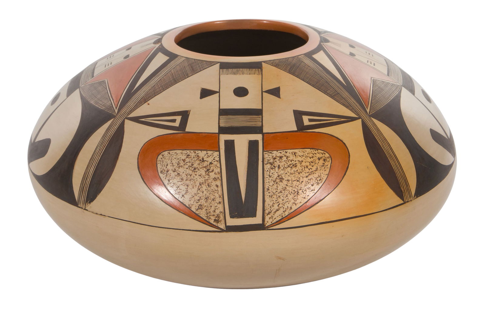 Dextra Nampeyo (Hopi-Tewa, 1928-2019) Hopi Pottery (1 of 2)
