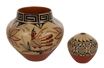 Mary Madalena (Native American, 1945-2008) Jemez Pueblo Pottery
