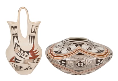 Native American Hopi-Tewa Pottery
