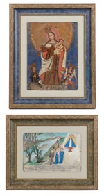Religious Retablo Paintings