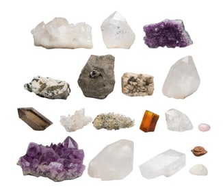 Crystal and Rock Specimen Assortment