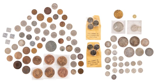 US Silver, Coin and World Coin Assortment