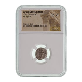 ACHAEMENID EMPIRE, c.5th Century BC, AR Siglos CH VF NGC