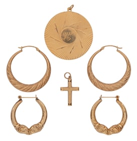 14k Yellow Gold Jewelry Assortment