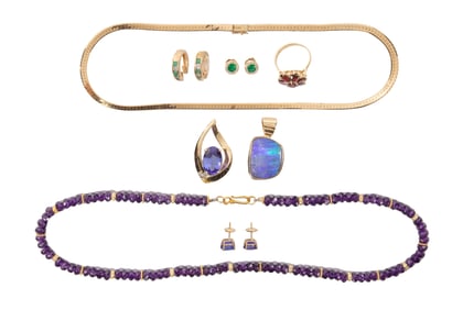 14k Yellow Gold Jewelry Assortment