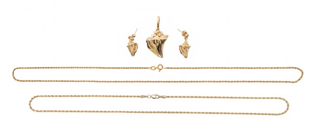 14k Yellow Gold Jewelry Assortment