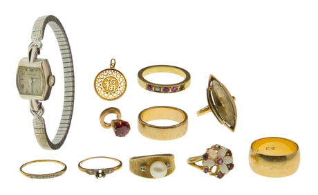 14k, 10k and 9k Gold Assortment
