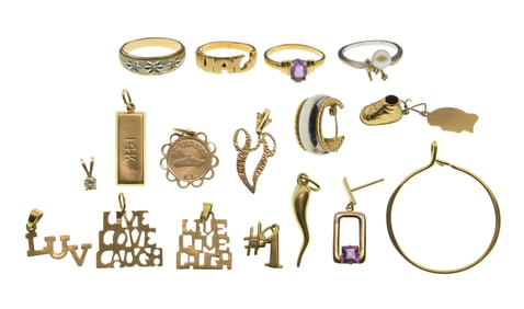 14k Gold Jewelry Assortment