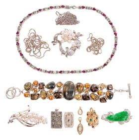 Gold, Silver and Costume Jewelry Assortment