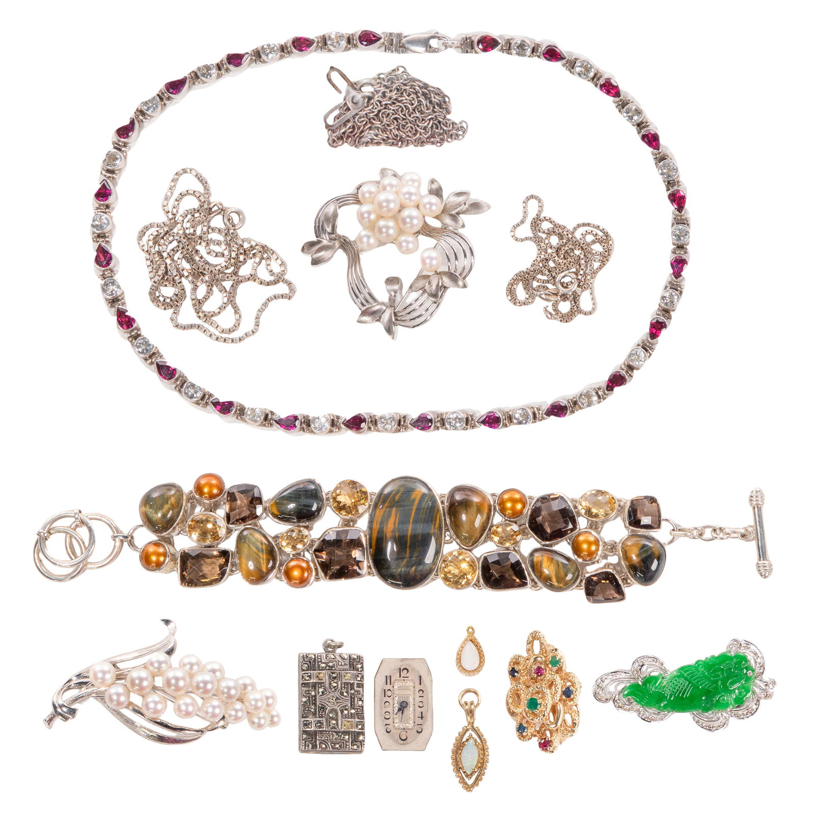 Gold, Silver and Costume Jewelry Assortment (1 of 5)