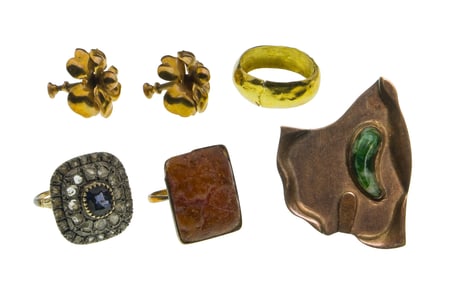 Gold and Silver Jewelry Assortment