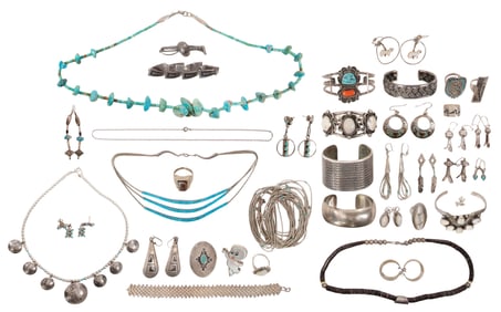 Gold, Sterling Silver and Costume Jewelry Assortment