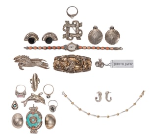 Gold, Sterling Silver and Costume Jewelry Assortment