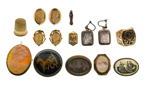 Gold, Silver and Costume Jewelry Assortment