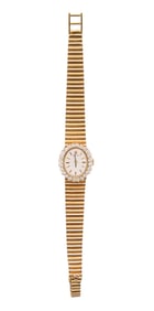 Rolex 18k Yellow Gold Case and Band Wristwatch