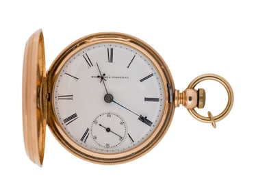 Elgin National Watch Co. 14k Yellow Gold Hunter Case Pocket Watch