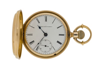 Elgin National Watch Co. 14k Yellow Gold Hunter Case Pocket Watch