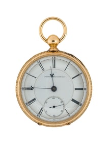 Elgin National Watch Co. 14k Yellow Gold Open Face Pocket Watch