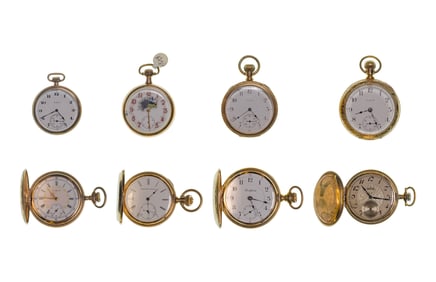 Elgin National Watch CO. Pocket Watch Assortment