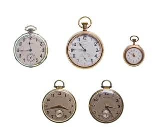 Gold Pocket Watch Assortment