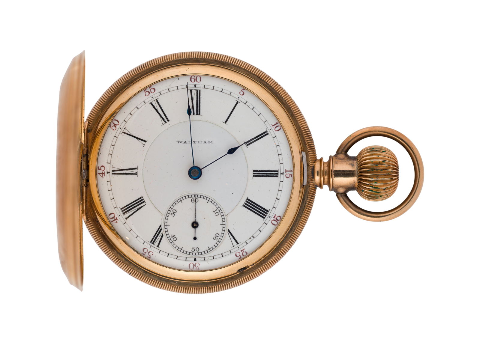 American Waltham Watch Co. 14k Yellow Gold Hunter Case Pocket Watch (1 of 5)